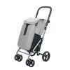 Carro De Compra Plegable 4 Ruedas Con Freno Classic Duo Carlett