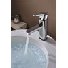 Grifo Lavabo Monomando Serie Roma Cromado/plateado Bdr001-1 -   - Marca Mice / Imex