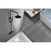 Columna De Ducha Termostática Negro Mate Line Imex Btd038/ng - Mice / Imex