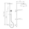 Columna Termostática Ducha Praga Imex Btp012  - Marca Mice / Imex