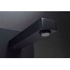 Grifo Monomando De Pared Negro Mate Suiza Imex  Gle020/ng  - Marca Mice / Imex