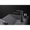 Grifo Lavabo Negro Mate Ural Imex Bdg040-1ng  - Marca Mice / Imex