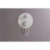 Conjunto De Ducha Empotrada Monomando Serie Milos Gpm029/bl Blanco Mate  - Marca Mice / Imex