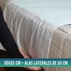 Pack 2 Empapadores Absorbentes Eco Lavables Cama 90cm 3,15 Litros/m2 Ortoprime