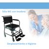 Silla Ducha Wc Con Inodoro Portátil Eco + Ortoprime