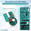 Salvabolsillo Enfermera Con Múltiples Compartimientos Y Botón