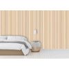 Tejido Autoadhesivo Para Pared Wood  White Panels 65x300 Cm