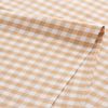 Mantel Antimanchas Rectangular Vichy, Algodón, Tacto Tela 140x180 Cm Color Crema