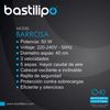 Bastilipo - Barrosa Ventilador De Mesa - 50w De Potencia - 3 Velocidades