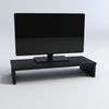 Soporte Monitor Madera Fsc® Henor Basic 82 X 26.5 X 12 Cm  - Grafito