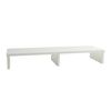 Soporte Monitor Madera Fsc® Henor Basic 100 X 26.5 X 12 Cm - Blanco