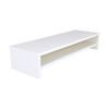 Soporte Monitor Con Estante Intermedio De Madera Henor Soporte Balda 82 X 26.5 X 16 Cm - Blanco