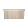 Soporte Monitor Madera Fsc® Henor Basic 42 X 26.5 X 12 Cm  - Roble Stel