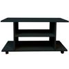 Mesa Con Ruedas De Madera Henor Giro 360º 100 X 40 X 52,5 Cm - Grafito