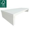 Henor Elevador Tv De Madera Fsc® Soporte Tv 90 X 35 X 15 Cm - Blanco Mate