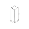 Congelador Vertical Kromsline Kcve-170-ix