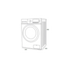 Lavadora Kromsline Kla-top-ix-800-fix 8kg 1400rpm