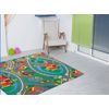 Alfombra Infantil Alcochada Y Antideslizante Carretera Modelo 1 120x160cm