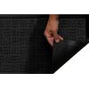 Felpudo Entrada Pvc Columbia Cuadrados Negro 40x60cm