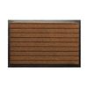 Felpudo Entrada Pvc E Impermeable Alaska 60x90cm Marron