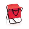 Silla Plegable Con Nevera Vital Rojo