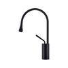 Grifo Lavabo Giratorio Monomando Calgary 38 Negro Mate