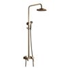 Columna De Ducha Monomando Retro Ferretti Dorado Envejecido