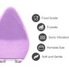 Limpiador Vibrador Silicona Para Limpieza Facial (violeta)