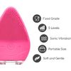 Limpiador Vibrador Silicona Para Limpieza Facial (rosa)