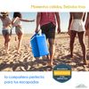 Nevera Portatil Camping Y Playa Con Asa Resistente Y Cierre Hermético. Perfecta Para Mantener Frescos Alimentos Y Bebidas. 18 Litros - Color Azul