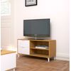 Mueble Tv Roble Modelo Dicnor 117 X 40 X 58 - Blanco