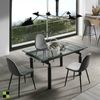 Mesa Comedor Extensible Modelo Moderna 140/200 X 90 X 76 - Transparente