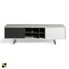 Mueble Tv Blanco Modelo Toscana 180 X 42 X 50 - Gris