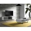 Mueble Tv Blanco Modelo Toscana 180 X 42 X 50 - Gris