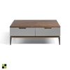 Mesa De Centro  Modelo Club 120x70 X 44  - Nogal