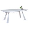 Mesa Comedor Extensible Modelo Morocco 180/230 X (77x95x77) X 76 - Blanco