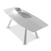 Mesa Comedor Extensible Modelo Morocco 180/230 X (77x95x77) X 76 - Blanco