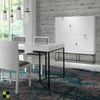 Aparador Mdf Blanco Modelo Sicilia 180 X 49 X 77 - Blanco Brillo