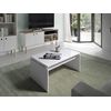 Mesa De Centro  Modelo Tycris 80 X 50 X 38  - Blanco