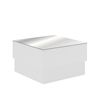 Mesa De Centro  Modelo Tyrpa 60x60x35  - Blanco