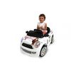 Mini Uno 6v Oficial "masha Y El Oso" Blanco - Coche Eléctrico Infantil Para Niños Batería 6v Con Mando Control Remoto