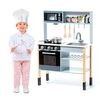 Cocina Para Niños De Madera Element Gris - Cocinas Infantiles De Juguete Para Niños