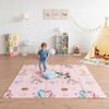 Alfombra De Gateo Para Bebés 180x200x1.5 Cm Modelo Unicornio - Juegos Y Juguetes Infantiles Para Bebés