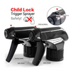 Trigger Sprayer | Pulverizador Premium | Cabezal De Pulverización De Plástico Negro Reciclado | 6x Unidades