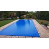 Cobertor De Invierno Azul/beige Lona Para Piscina (8,30 X 4,30 M.)