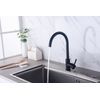 Sky Bath Gco003/ng Origin Grifo De Cocina Negro Mate