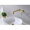 Sky Bath Lec001/oro Cloud Monomando Lavabo Empotrado Oro Cepillado