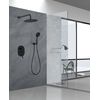 Sky Bath Ces003/ng Soul Conjunto Ducha Monomando Empotrado Negro Mate