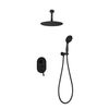 Sky Bath Ces004/ng Spirit Conjunto Ducha Monomando Empotrado Negro Mate