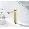 Sky Bath Cda008-3oro Army Monomando Lavabo Alto Oro Cepillado